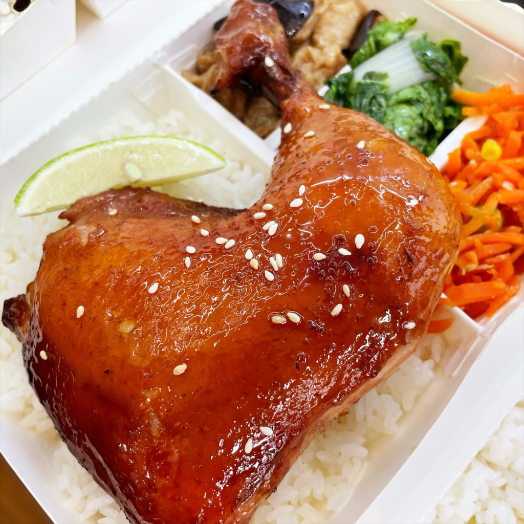 喜樂的大蜜汁雞腿飯
